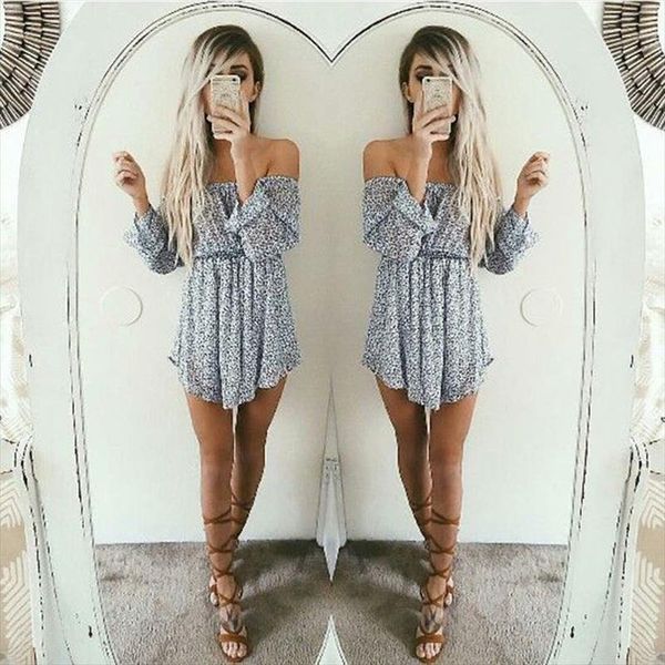 женщины лето boho короткое мини-платье партии вечера пляжа платья дамы женщин вскользь плеча сарафан одежда, Black;gray
женщины лето boho короткое мини-платье партии вечера пляжа платья дамы женщин вскользь плеча сарафан одежда, Black;gray