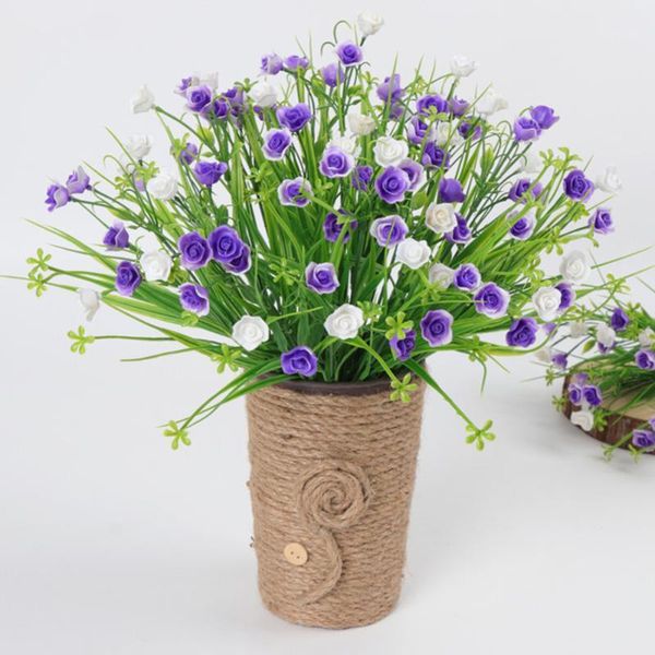 decorative flowers & wreaths 3pcs/set 7 forks artificial rose bouquet green plant simulation plastic spring grass fake wedding festival part
decorative flowers & wreaths 3pcs/set 7 forks artificial rose bouquet green plant simulation plastic spring grass fake wedding festival part