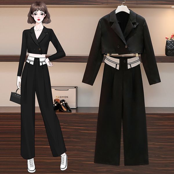 autumn pantscoat wide leg pants 2020 new fat mm professional large korean short suit coat two piece design wide leg pants 2myla, Gray
autumn pantscoat wide leg pants 2020 new fat mm professional large korean short suit coat two piece design wide leg pants 2myla, Gray