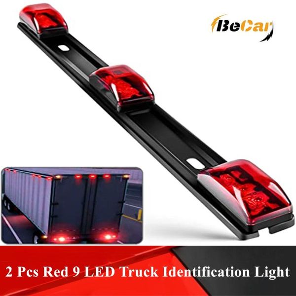 2 pcs red 9 led waterproof tail black stainless steel bracket warning lamp for car truck trailer boat identification light
2 pcs red 9 led waterproof tail black stainless steel bracket warning lamp for car truck trailer boat identification light