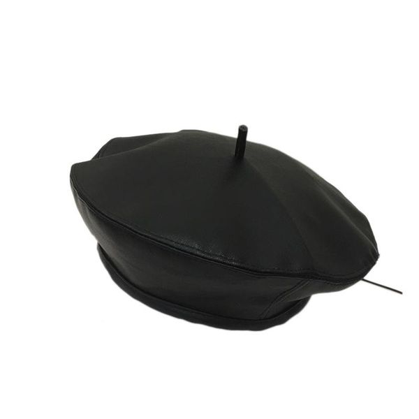 pu leather beret woman flat hat autumn and winter beret painter hat pumpkin, Blue;gray
pu leather beret woman flat hat autumn and winter beret painter hat pumpkin, Blue;gray