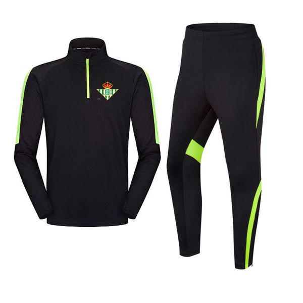 real betis football club men's football suit loose and comfortable kids running training suit autumn and winter soccer tracksuits, Black;blue
real betis football club men's football suit loose and comfortable kids running training suit autumn and winter soccer tracksuits, Black;blue