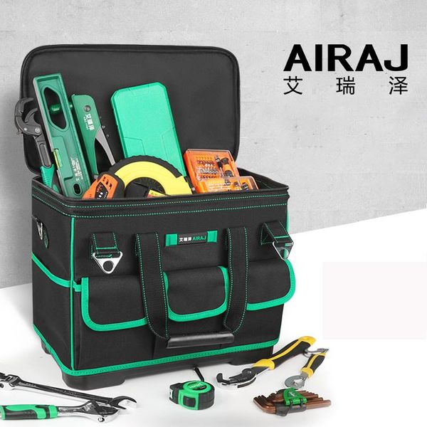 tool bag airaj heightening large capacity bag, multi-function electrician anti-fall and wear-resistant woodworking
tool bag airaj heightening large capacity bag, multi-function electrician anti-fall and wear-resistant woodworking