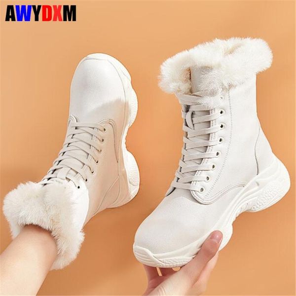 snow boots plush warm woman winter shoes pu leather waterproof ankle boots female platform flats casual women, Black
snow boots plush warm woman winter shoes pu leather waterproof ankle boots female platform flats casual women, Black