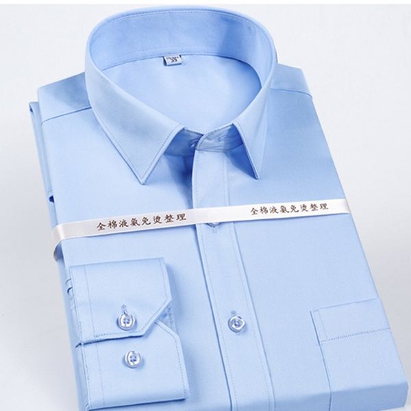high grade 100% mercerized cotton square collar solid s~5xl men's dress shirts long sleeve slim fit anti wrinkle easy care 201123, White;black
high grade 100% mercerized cotton square collar solid s~5xl men's dress shirts long sleeve slim fit anti wrinkle easy care 201123, White;black