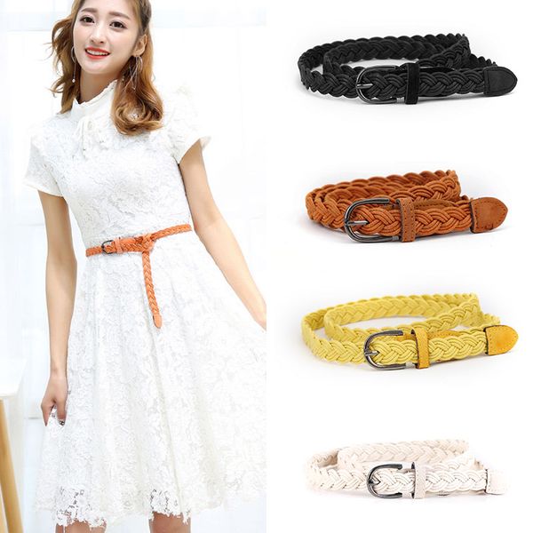 new fashion wax rope pu knitted casual flowers 7colors women adjustable graceful belts fashion clothing accessories, Black;brown
new fashion wax rope pu knitted casual flowers 7colors women adjustable graceful belts fashion clothing accessories, Black;brown