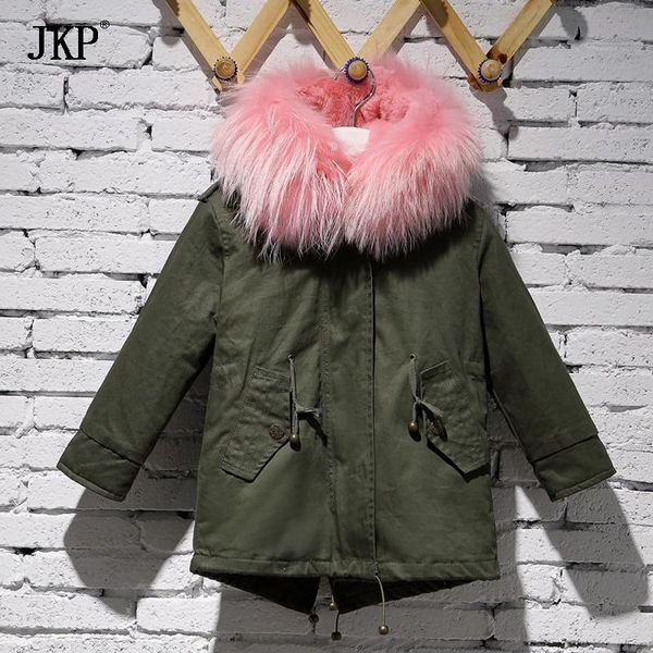 children army green large raccoon fur collar hooded baby fur coat parkas outwear detachable lining winter jacket, Blue;gray
children army green large raccoon fur collar hooded baby fur coat parkas outwear detachable lining winter jacket, Blue;gray