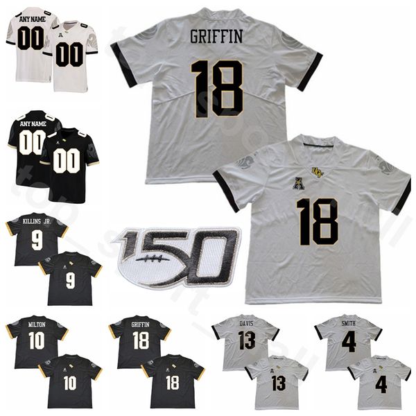 college football aac ucf knights 18 shaquem griffin jersey stitched 10 mckenzie milton 13 gabriel davis 9 adrian killins jr 4 trequan smith, Black
college football aac ucf knights 18 shaquem griffin jersey stitched 10 mckenzie milton 13 gabriel davis 9 adrian killins jr 4 trequan smith, Black