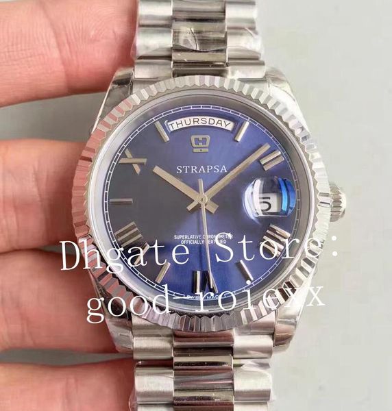 8 style watch men's black blue green gray silver white watches automatic cal.3255 time day date men full steel 228206 noobf n 228239 wr, Slivery;brown
8 style watch men's black blue green gray silver white watches automatic cal.3255 time day date men full steel 228206 noobf n 228239 wr, Slivery;brown