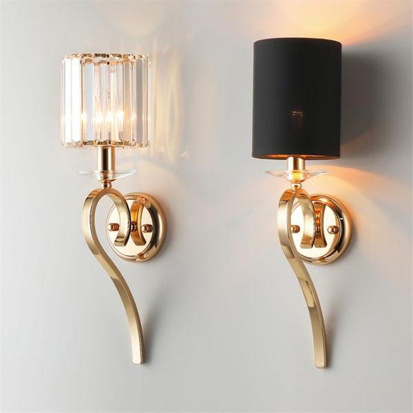 wall lamp post-modern luster crystal lamps bedroom living room luxury designer mirror headlight villa aisle lights fixtures
wall lamp post-modern luster crystal lamps bedroom living room luxury designer mirror headlight villa aisle lights fixtures