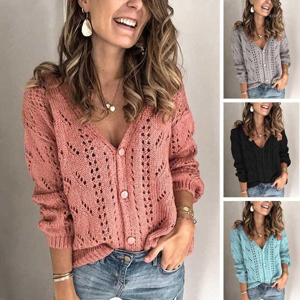 women knitted sweater hollow geometric pattern women's v-neck autumn sweater casual single-breasted female cardigan 20201, White
women knitted sweater hollow geometric pattern women's v-neck autumn sweater casual single-breasted female cardigan 20201, White