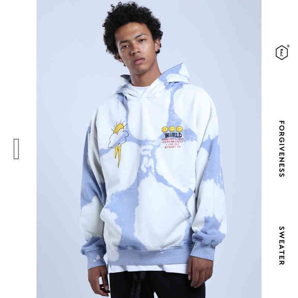 men's t-shirts chaopai hoodie pure cotton men's spring and autumn hip hop loose tie dye camouflage coat long sleeve mg4d, White;black
men's t-shirts chaopai hoodie pure cotton men's spring and autumn hip hop loose tie dye camouflage coat long sleeve mg4d, White;black