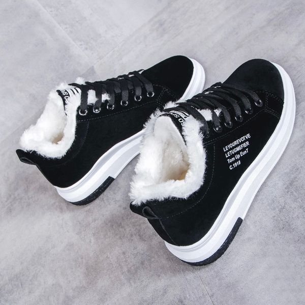cotton shoes female new women's boots winter plus velvet cotton shoes thick-soled warm snow women's boots #gf1f, Black
cotton shoes female new women's boots winter plus velvet cotton shoes thick-soled warm snow women's boots #gf1f, Black