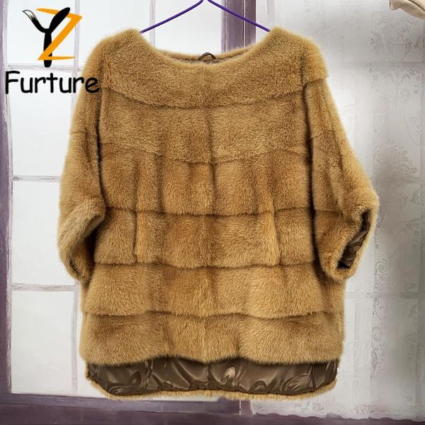 women's fur & faux light tan pullover real jacket natural lady coat winter warm fashion customized upper garment, Black
women's fur & faux light tan pullover real jacket natural lady coat winter warm fashion customized upper garment, Black