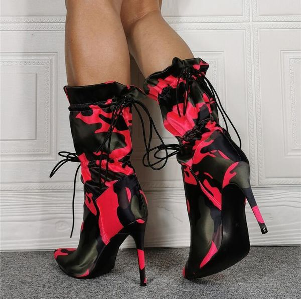 boots luxury women's 2021 autumn/winter high-heeled motorcycle camouflage stiletto ms plus size 35-43, Black
boots luxury women's 2021 autumn/winter high-heeled motorcycle camouflage stiletto ms plus size 35-43, Black