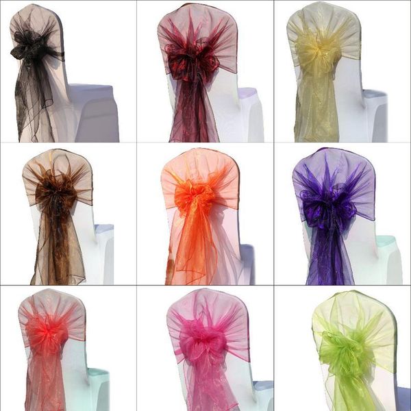 10pcs/lot organza wedding chair knot/chair sashes/chair hoods/ chair covers decoration for wedding party&event&banquet suppli jllziu
10pcs/lot organza wedding chair knot/chair sashes/chair hoods/ chair covers decoration for wedding party&event&banquet suppli jllziu