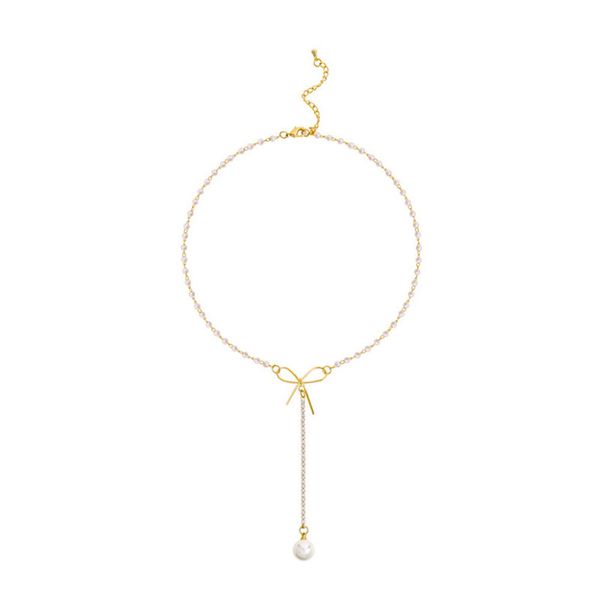 20pcs/lot european long pattern bow necklace with pendant diamond pearl beaded chain for women dinner party clavicle chokers jewelry, Silver
20pcs/lot european long pattern bow necklace with pendant diamond pearl beaded chain for women dinner party clavicle chokers jewelry, Silver