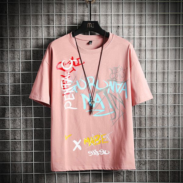 2021 new japanese streetwear t shirt graffiti summer mens harajuku cotton t-shirt male korean oversize 5xl tees ix9a, White;black
2021 new japanese streetwear t shirt graffiti summer mens harajuku cotton t-shirt male korean oversize 5xl tees ix9a, White;black