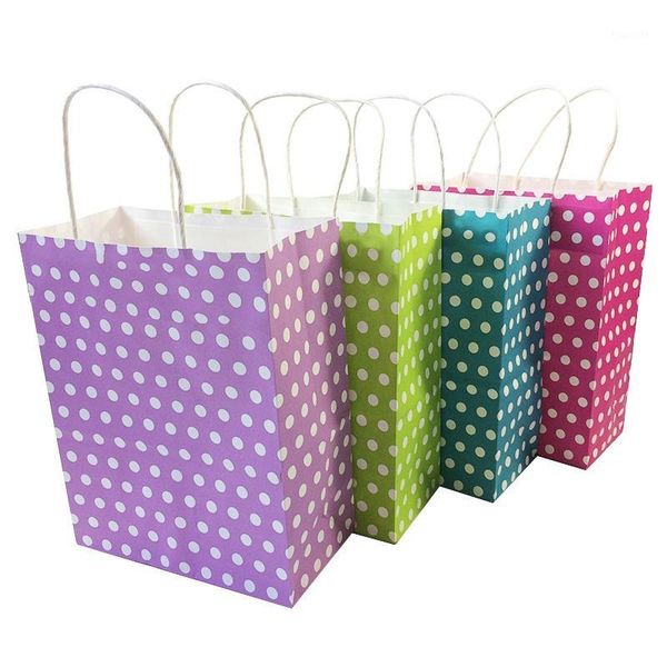 30pcs/lot gift packing paper bags dot colorful paper bag with handle 27*21*11cm party environmental protection candy decoration1
30pcs/lot gift packing paper bags dot colorful paper bag with handle 27*21*11cm party environmental protection candy decoration1