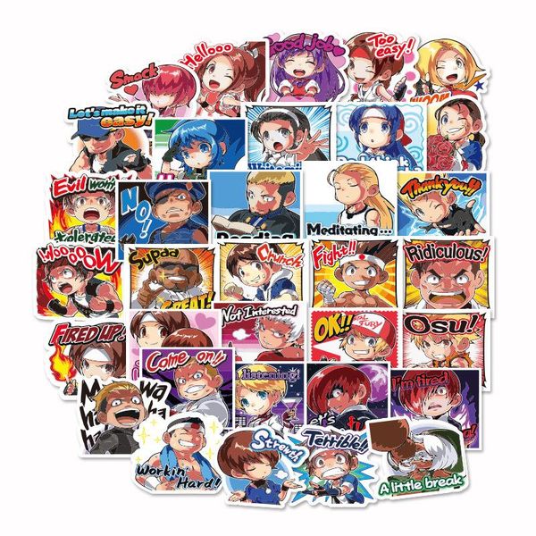 40pcs set the king of fighters kof cosas kawaii precut stickers scrapbooking stationery washi tape set school supplies bbybpl packing2010
40pcs set the king of fighters kof cosas kawaii precut stickers scrapbooking stationery washi tape set school supplies bbybpl packing2010