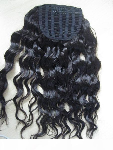 120g fashion wavy ponytail wet wave pony tail clip in black loose wavy human virgin drawstring ponytail font wave hairstyle
120g fashion wavy ponytail wet wave pony tail clip in black loose wavy human virgin drawstring ponytail font wave hairstyle