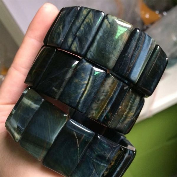 blue tiger eye stone beads bracelet natural gem stone bangle fine jewelry for woman for gift wholesale y200730, Black
blue tiger eye stone beads bracelet natural gem stone bangle fine jewelry for woman for gift wholesale y200730, Black
