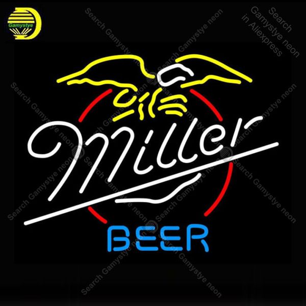 neon sign for miller beer eagle neon bulbs sign lamp real glass tube decor wall club room handcraft advertise custom neon light
neon sign for miller beer eagle neon bulbs sign lamp real glass tube decor wall club room handcraft advertise custom neon light