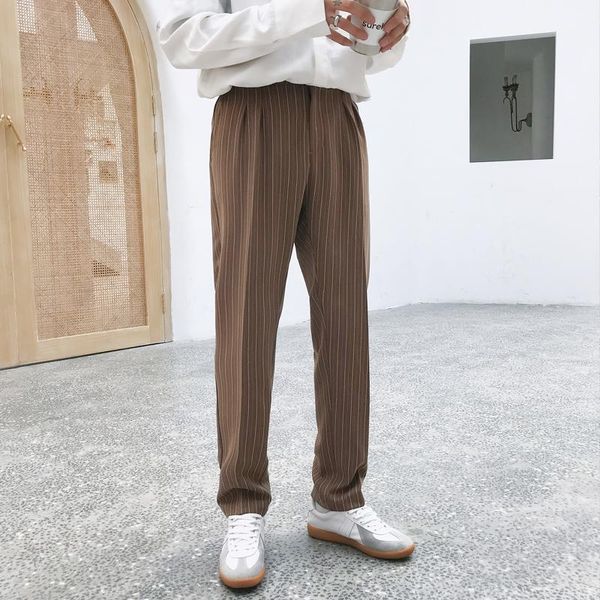 nice autumn and winter original design men striped casual loose trousers small straight wide leg pants black / khaki1, White;black
nice autumn and winter original design men striped casual loose trousers small straight wide leg pants black / khaki1, White;black