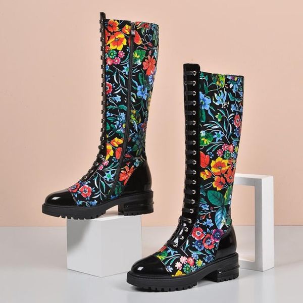womens ankle boots stretchy printed floral mixed colors genuine leather mid heel shoes lace up round toe british style plus size, Black
womens ankle boots stretchy printed floral mixed colors genuine leather mid heel shoes lace up round toe british style plus size, Black