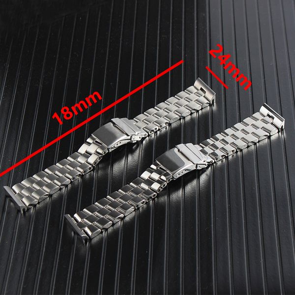 24mm watch stainless steel bracelet strap band silver for fit bre itling, Black;brown
24mm watch stainless steel bracelet strap band silver for fit bre itling, Black;brown