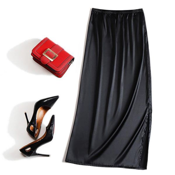 silk 100 real pure mulberry satin summer women silk long skirt skirts womens jupe femme maxi skirt black
silk 100 real pure mulberry satin summer women silk long skirt skirts womens jupe femme maxi skirt black