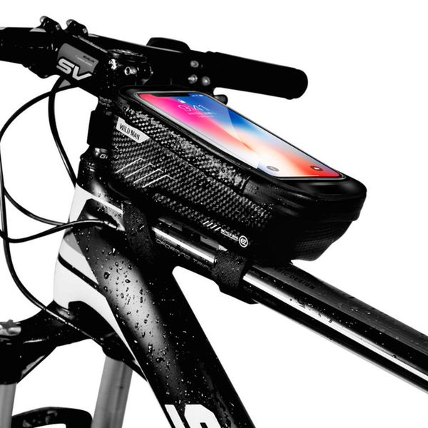 bike front frame cycling bag waterproof phone case holder touch screen bicycle accessories tube bags
bike front frame cycling bag waterproof phone case holder touch screen bicycle accessories tube bags