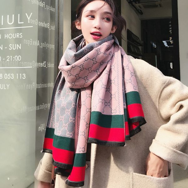 scarves for women's autumn and winter thickened and warm warm korean imitation cashmere bib double-sided versatile shawl cape, Blue;gray
scarves for women's autumn and winter thickened and warm warm korean imitation cashmere bib double-sided versatile shawl cape, Blue;gray