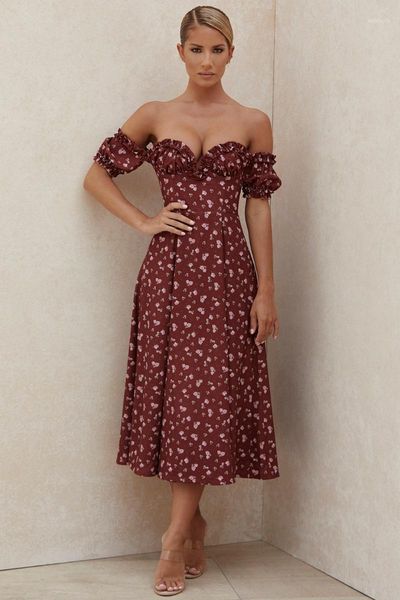 2020 autumn women's new style dress ruffled off-shoulder split dress fashion retro floral party casual and calf1, Black;gray
2020 autumn women's new style dress ruffled off-shoulder split dress fashion retro floral party casual and calf1, Black;gray