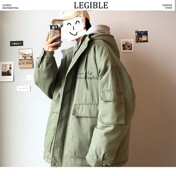 legible 2020 winter jacket men casual men's parka korean streetwear men fashion printed classic black parka
legible 2020 winter jacket men casual men's parka korean streetwear men fashion printed classic black parka
