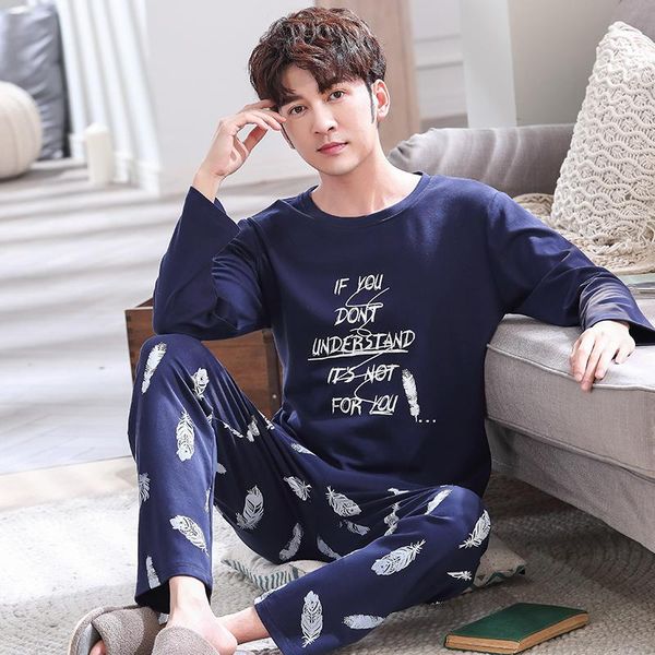 yidanna men pajamas set cotton nightwear long sleeved sleepwear spring and autumn sleep clothing outerwear nighties nightdress, Black;brown
yidanna men pajamas set cotton nightwear long sleeved sleepwear spring and autumn sleep clothing outerwear nighties nightdress, Black;brown