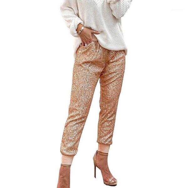 gold sequin shiny wide beam leg pants women casual party harem pants pockets elastic high waist lace up trousers streetwear1, Black;white
gold sequin shiny wide beam leg pants women casual party harem pants pockets elastic high waist lace up trousers streetwear1, Black;white