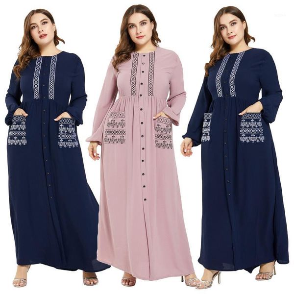 plus size muslim women abaya islamic maxi long sleeve dress buttons pocket kaftan jilbab dubai cocktail party loose robe gown1, Red
plus size muslim women abaya islamic maxi long sleeve dress buttons pocket kaftan jilbab dubai cocktail party loose robe gown1, Red