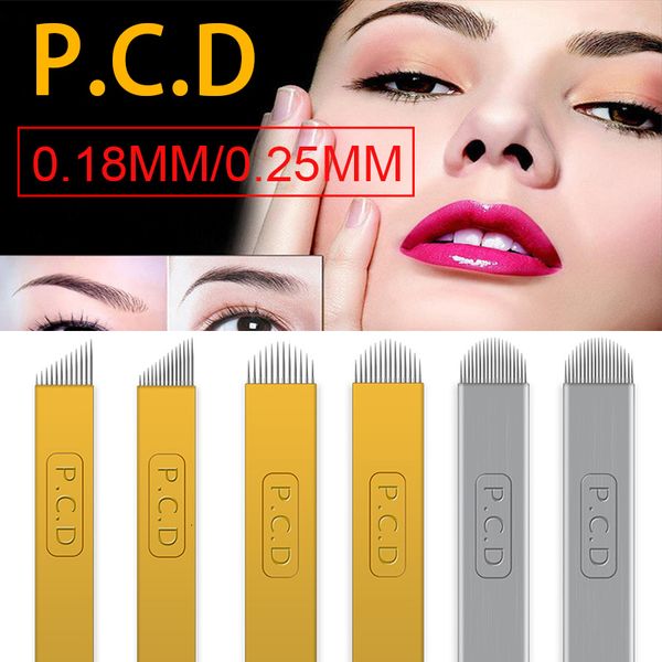 sterilized microblading needles pcd hard tattoo needles for 3d permanent makeup manual tattoo pen 0.18/0.25mm
sterilized microblading needles pcd hard tattoo needles for 3d permanent makeup manual tattoo pen 0.18/0.25mm