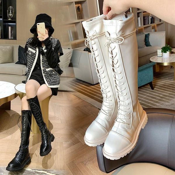 boots 2021 women's bottomed high soft bottom comfortable british style korean version thick, Black
boots 2021 women's bottomed high soft bottom comfortable british style korean version thick, Black
