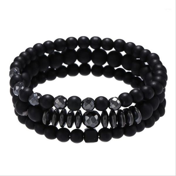 fashion 3pcs/set men's bracelets black frosted geometric bracelet hip hop cool men's jewelry accessories1
fashion 3pcs/set men's bracelets black frosted geometric bracelet hip hop cool men's jewelry accessories1