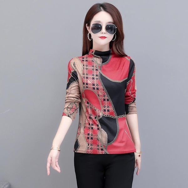 2021 new women autumn print blouses long sleeve plus size vintage blouse shirt clothes ladies u0as, White 
2021 new women autumn print blouses long sleeve plus size vintage blouse shirt clothes ladies u0as, White