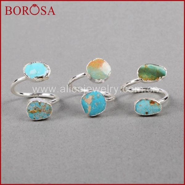 cluster rings borosa 5/10pcs vintage 100% natural blue stone ring, silver color turquoises adjustable druzy jewelry s0183, Golden;silver
cluster rings borosa 5/10pcs vintage 100% natural blue stone ring, silver color turquoises adjustable druzy jewelry s0183, Golden;silver