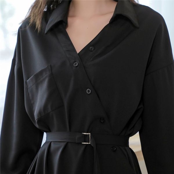 2021 new spring autumn pocket irregular white female shirt casual sleeve with low-cut v-ol stripes jjgd
2021 new spring autumn pocket irregular white female shirt casual sleeve with low-cut v-ol stripes jjgd