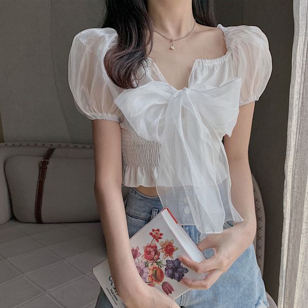 chiffon women's ladies'hose puff princess short-style female shirt sweet-shirt elastic waistband neckline lace to yt50248 sweaters, White
chiffon women's ladies'hose puff princess short-style female shirt sweet-shirt elastic waistband neckline lace to yt50248 sweaters, White