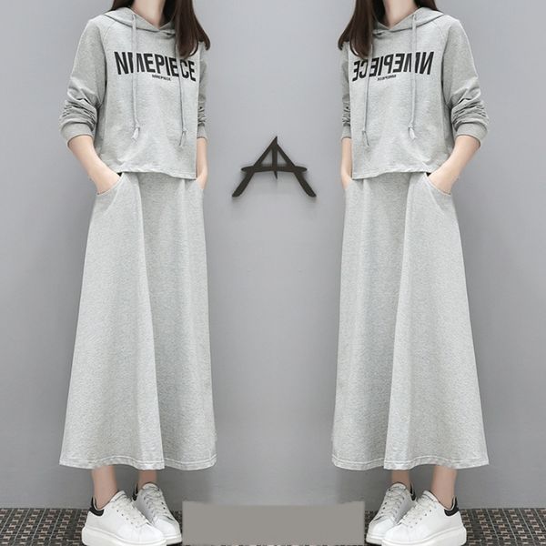 2020 new sweater korean-style over-the-knee two-piece women's spring and dresssweater dress autumn girlfriends dress winter ouahg, Gray
2020 new sweater korean-style over-the-knee two-piece women's spring and dresssweater dress autumn girlfriends dress winter ouahg, Gray