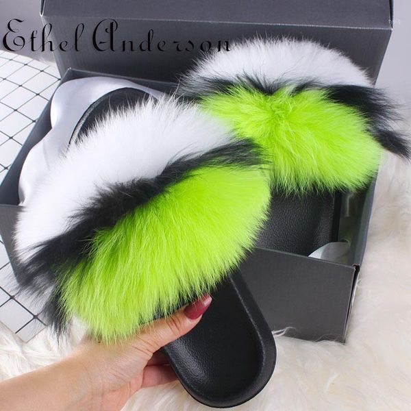 2020 100% natural geniue fur and raccon fur slippers shoe women furry slides real sandals summer flip flops fluffy plush1, Black
2020 100% natural geniue fur and raccon fur slippers shoe women furry slides real sandals summer flip flops fluffy plush1, Black
