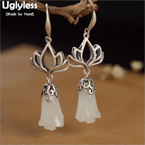 uglyless buddhistic holy hollow lotus earrings women natural jade rose flower drop earrings solid 925 thai silver brincos e1332
uglyless buddhistic holy hollow lotus earrings women natural jade rose flower drop earrings solid 925 thai silver brincos e1332