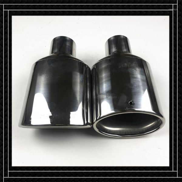 1 pair length 200mm in-54 out-75mm stainless steel oval muffler tip car universal exhaust system1
1 pair length 200mm in-54 out-75mm stainless steel oval muffler tip car universal exhaust system1
