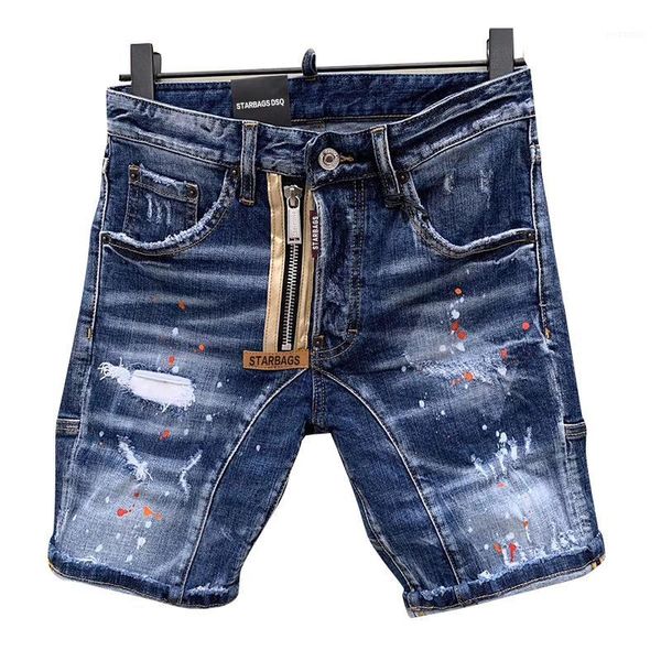 season jeans four men's letter leather hole paint dot hip hop slim blue elastic italian brand d2d2 new1
season jeans four men's letter leather hole paint dot hip hop slim blue elastic italian brand d2d2 new1
